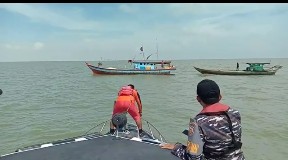 Tim SAR Gabungan Berhasil Menemukan Anto Dalam Keadaan Selamat