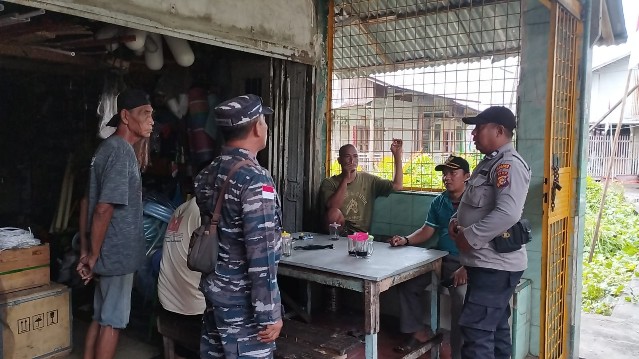Danposal Sinaboi Gelar Sosialisasi Pemasangan Bendera ke Masyarakat Jelang HUT RI ke 78