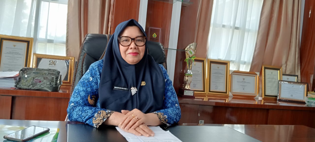 Bupati Rohil dan Kadiskes Terima Penghargaan UHC dari Gubernur Riau