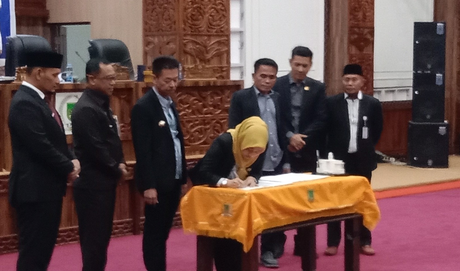 APBD Rokan Hilir Tahun 2025 Ditetapkan Sebesar Rp. 2,6 Triliun.   